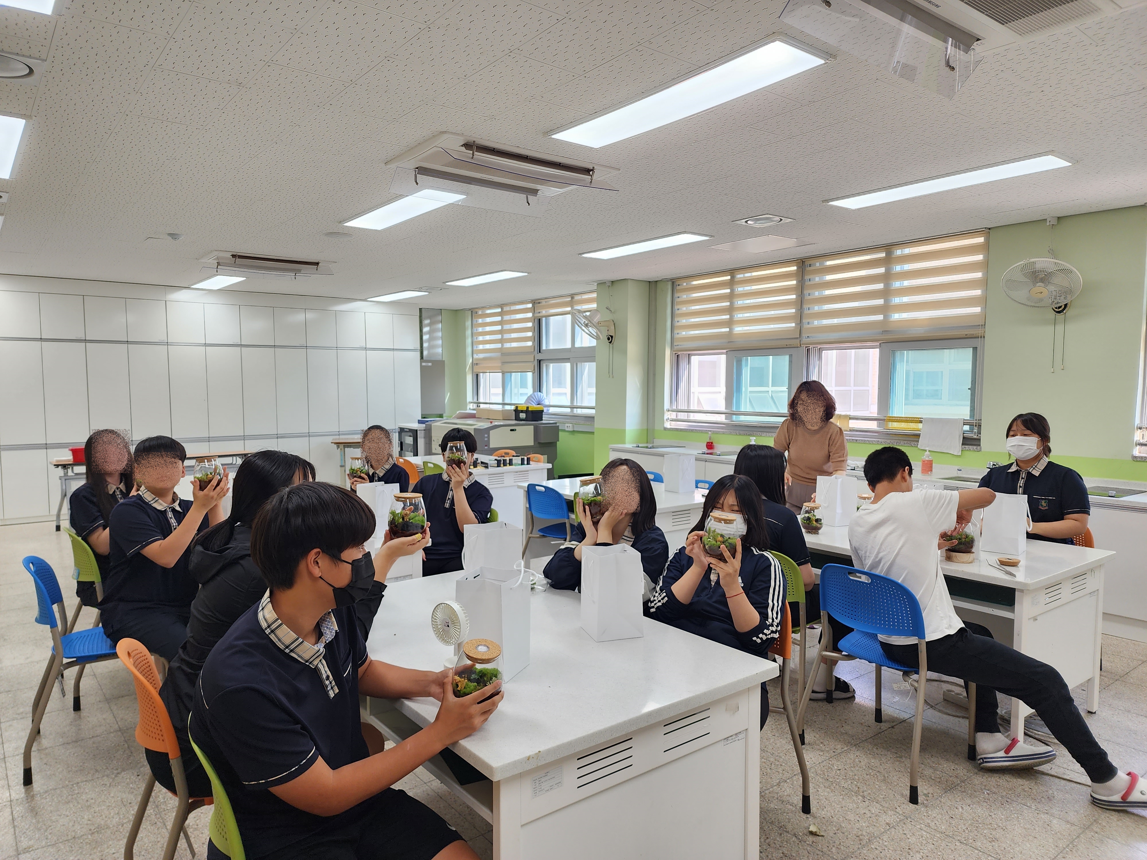 [출강]연서중학교와 함께한 테라리움 프로그램