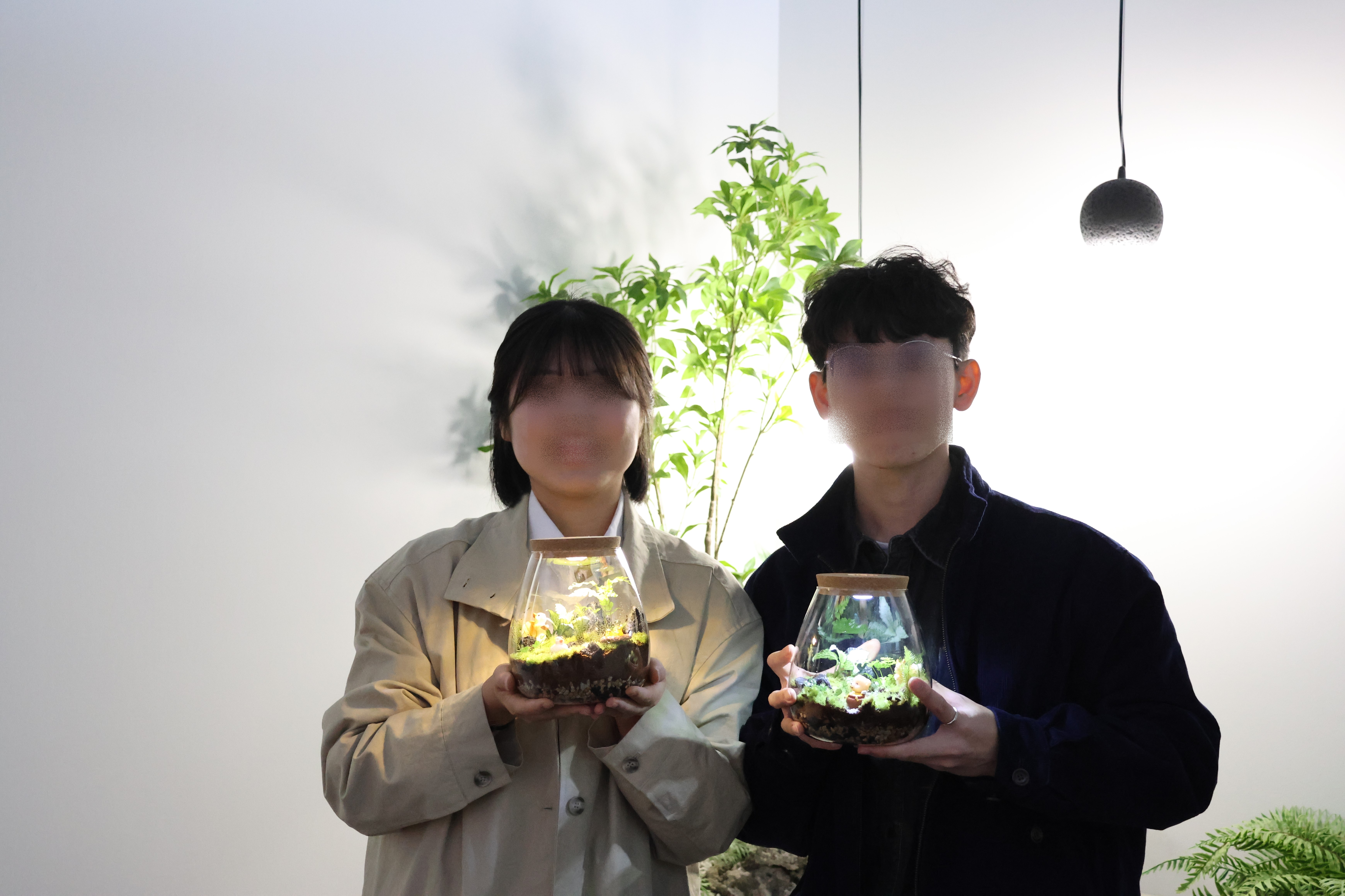 [원데이클래스]커플분들과 함께한 테라리움 클래스